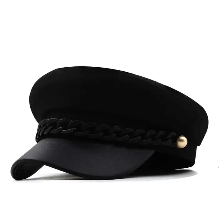 Casquette octogonale Simple pour femmes