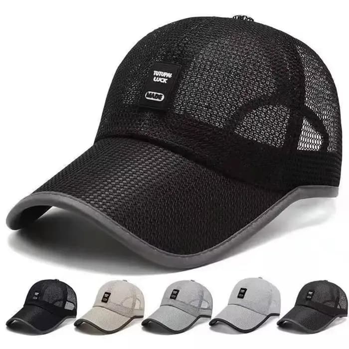 Visières hommes maille casquettes de Baseball casquette de protection solaire Sports de plein air Net chapeaux pour