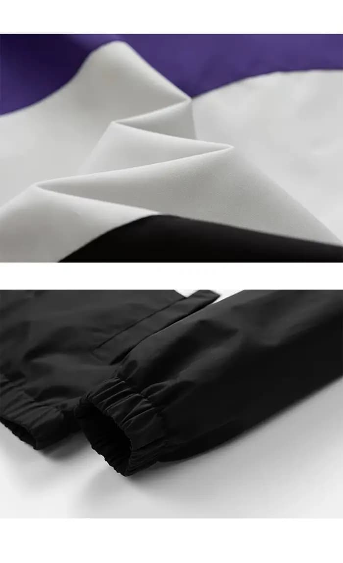 Una Reta Harajuku veste hommes printemps automne nouveau Hip hop couleur épissage manteau Streetwear décontracté rétro vestes homme