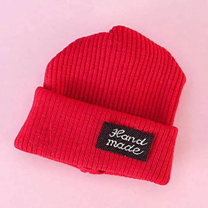 Bonnet de patin en laine tricotée à la mode