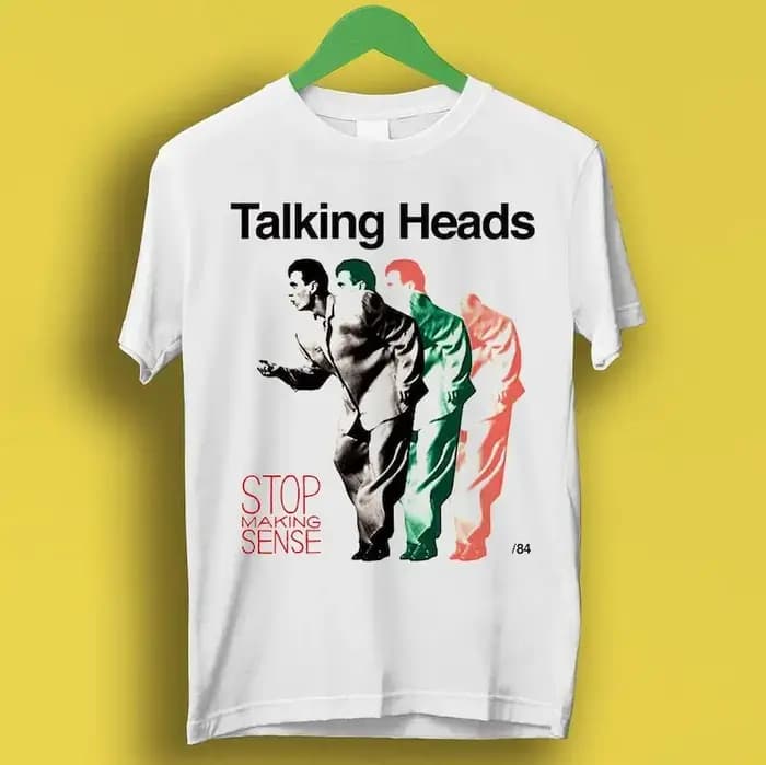 T-shirt Heads Stop Executive Whike Punk Rock Music