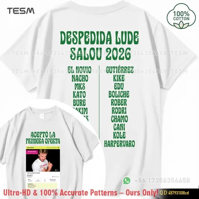 TESM T-shirt rétro en coton pour homme