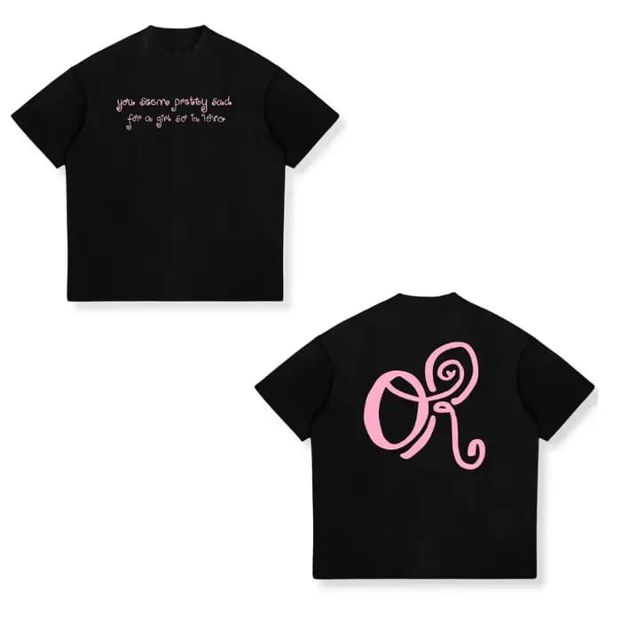 T-shirt graphique unisexe en coton Y2k