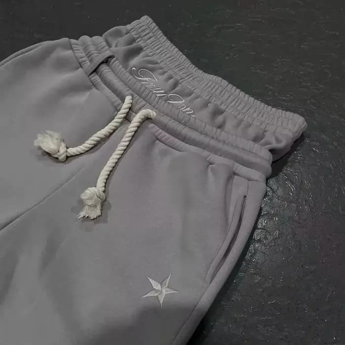 Harajuku – pantalon de survêtement ample à Double taille Y2K