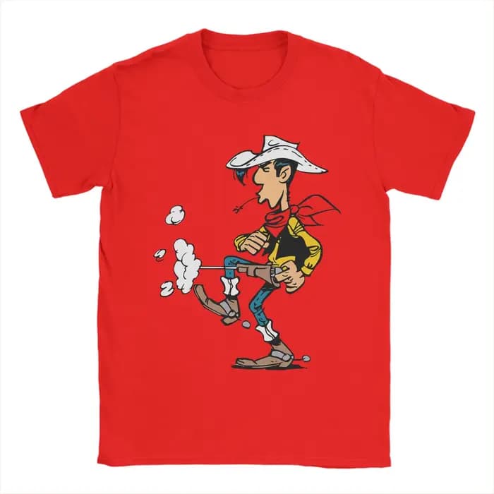 T-shirts Lucky Luke pour hommes
