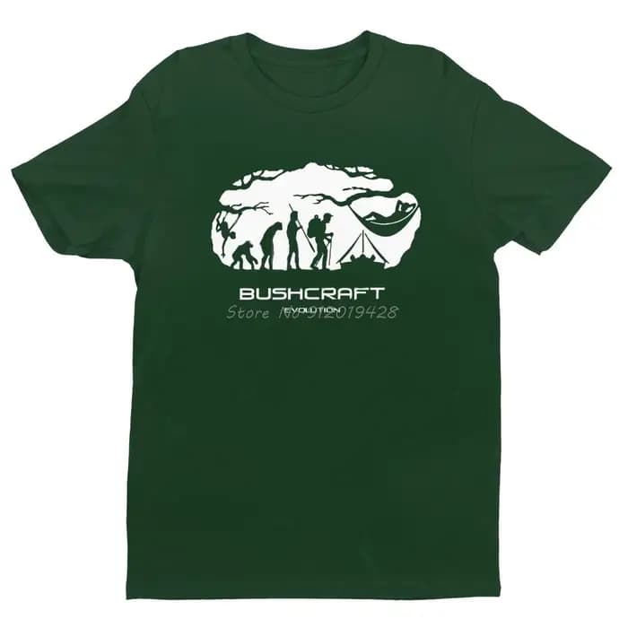 Bushcraft survie hamac évolution T-shirt hommes coton Camping montagne voyage sauvage