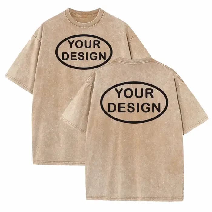T-shirt personnalisé avec Logo de l'équipe de rue Hip-hop pour hommes