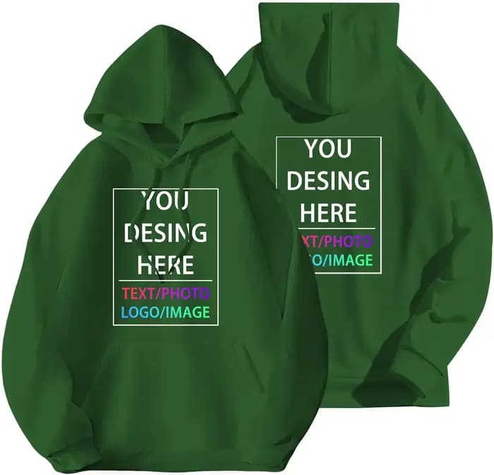 Sweat à capuche personnalisé pour hommes et femmes
