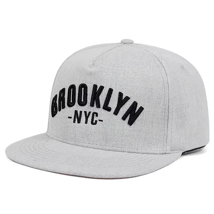 BROOKLYN lettre brodée casquette snapback hommes mode coton % chapeau ajusté sports de plein air loisirs chapeaux hip hop casquettes de baseball