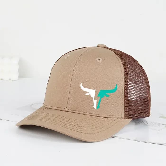 Casquette en maille imprimée avec logo Bulls