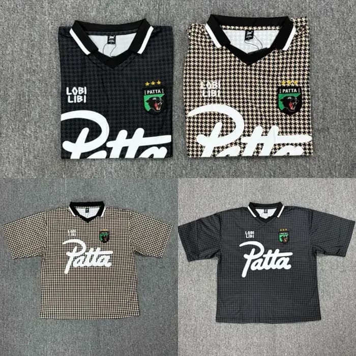 PATTA Jersey Homme Femme Sport Haute Qualité Color Blocking Broderie Polo Manches Courtes T-shirt
