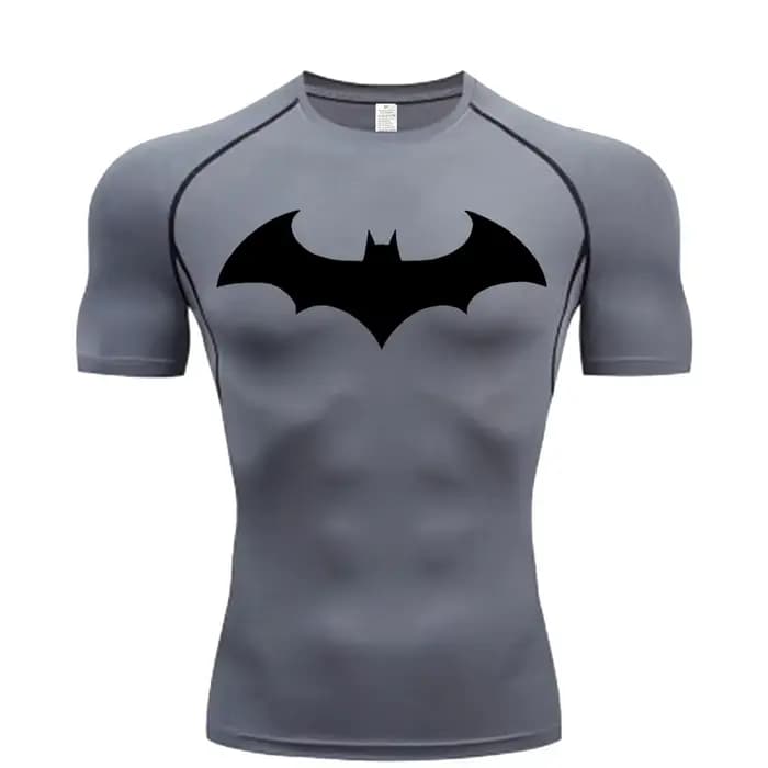 Chemises de Compression graphiques chauve-souris pour hommes