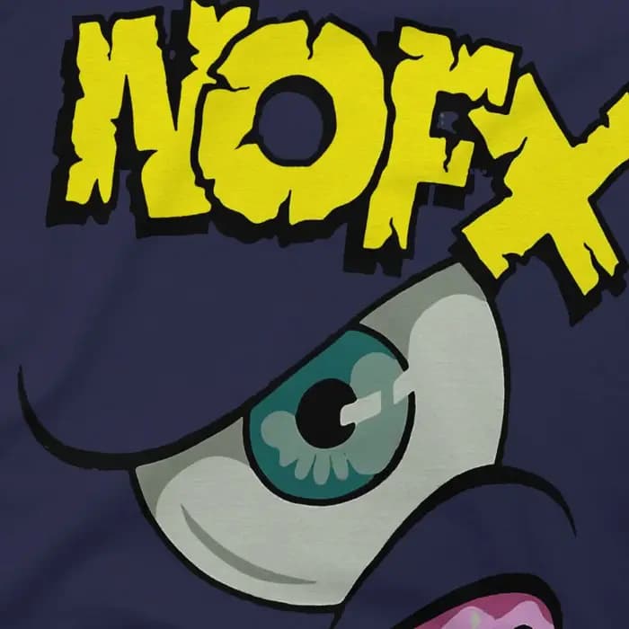 NOFX-T-Shirt manches courtes pour homme, vintage, en coton, à col rond, 1994
