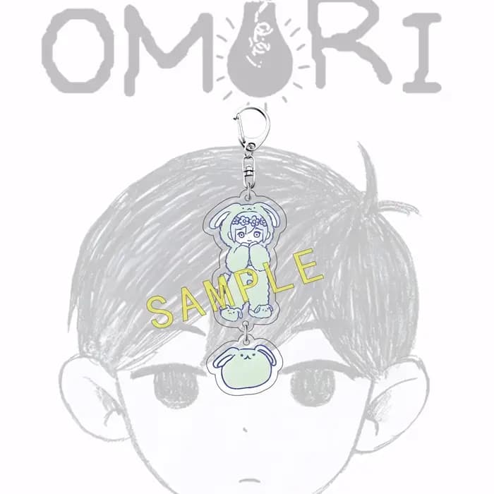 Pendentif en acrylique Anime OMORI 6CM