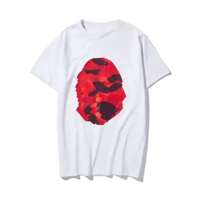 T-shirt en coton de marque de créateur, col rond, respirant, unisexe, tendance, manches courtes, pou