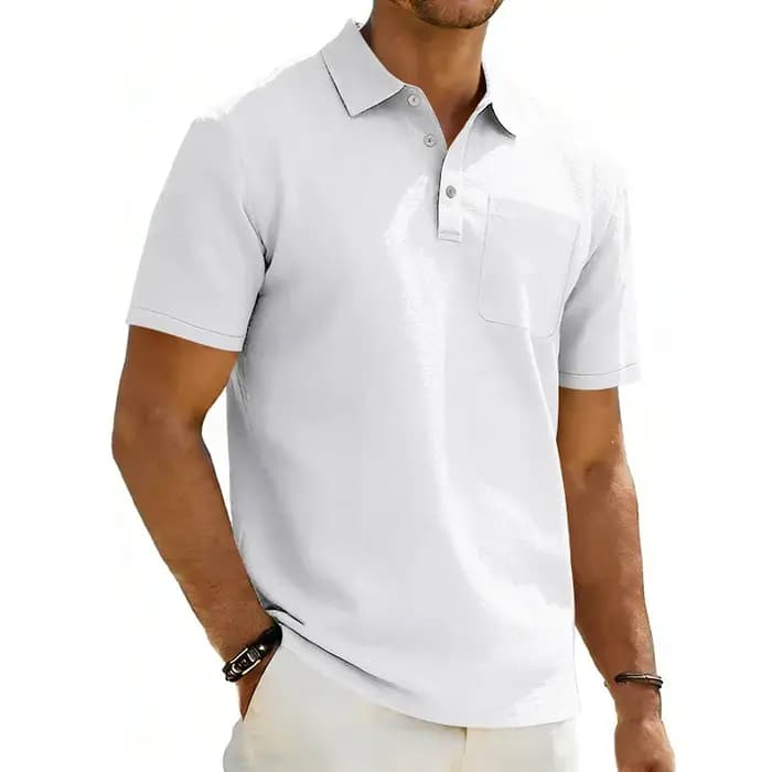 Polo à revers pour homme