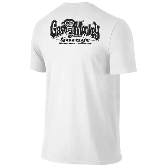 Hommes T-Shirt gaz singes Garage graphique t-shirts populaire