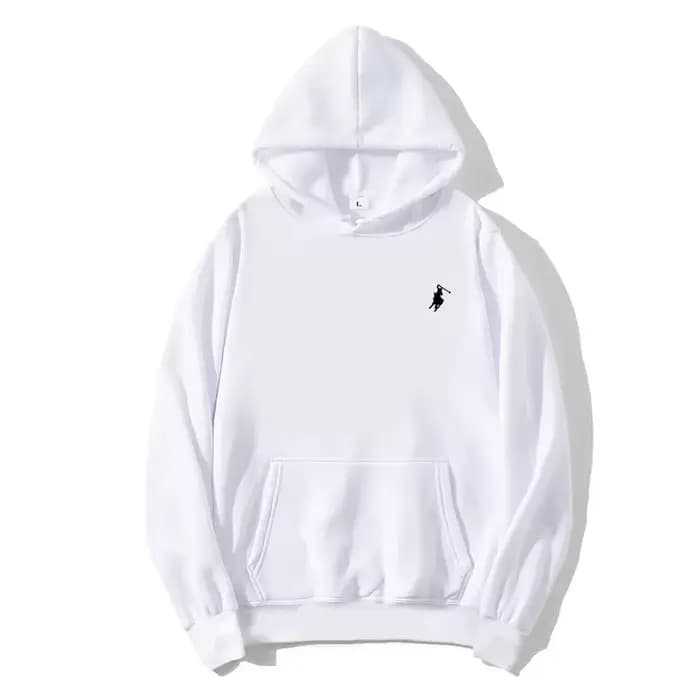 Sweat-shirt à capuche imprimé polo 2025 pour l'automne et l'hiver, adapté aux hommes et aux femmes,