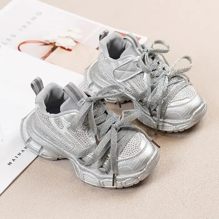Baskets coordonnantes de style coréen pour enfants