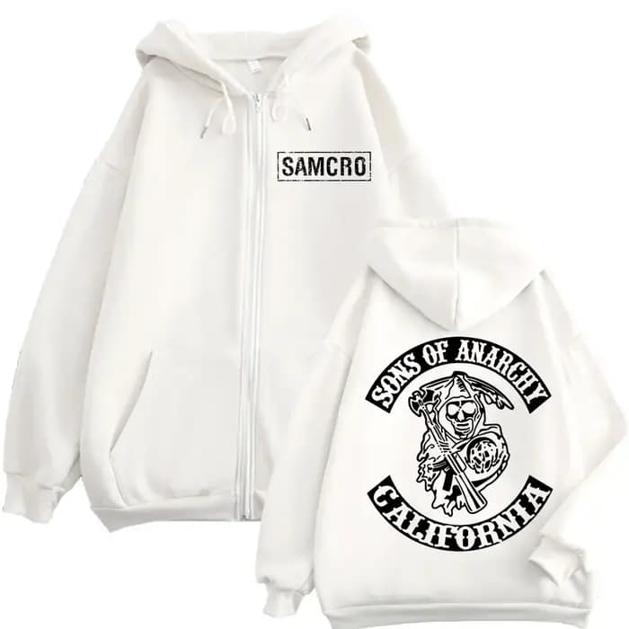 Sons of Anarchy – sweat-shirt à capuche en coton pour hommes et femmes