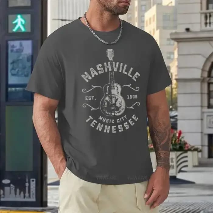 Nashville Music City Tennessee T-Shirt