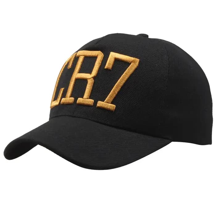 Casquette de baseball d'extérieur CR7, casquette de football brodée, accessoires unisexes Cristiano