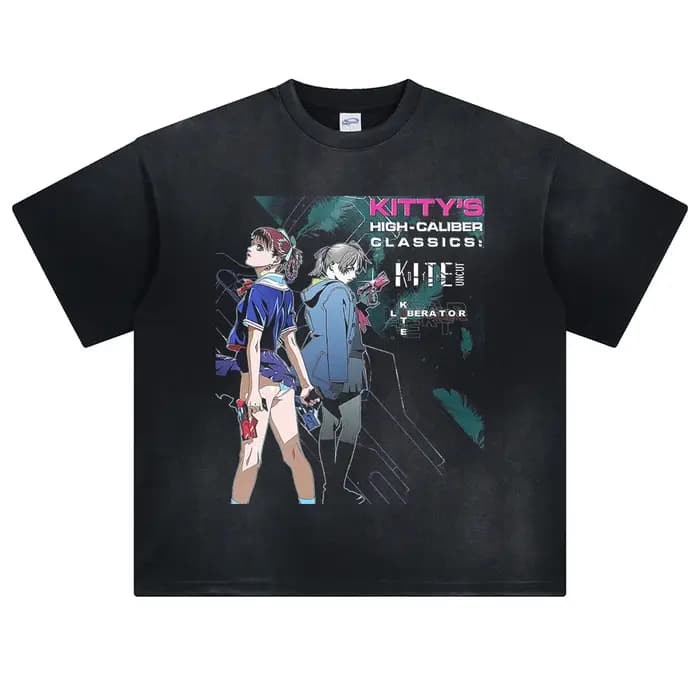 T-shirt rétro surdimensionné pour homme