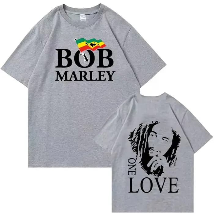 Bob Marley T-Shirts unisexe Harajuku