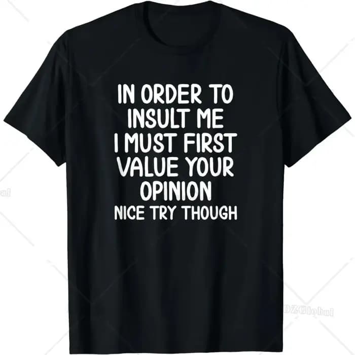 T-shirt graphique imprimé personnalisé pour hommes