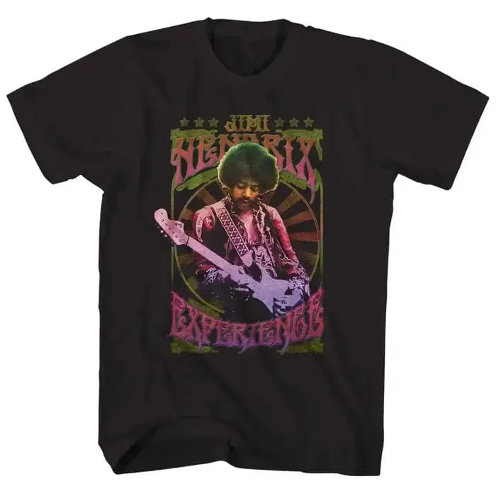 T-shirt Jimi Hendrix, musicien rock