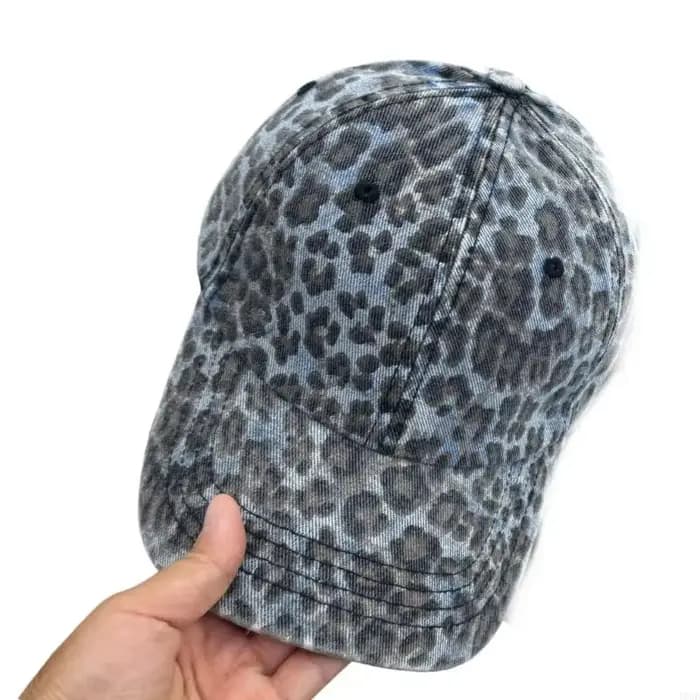 Casquette Baseball Design léopard