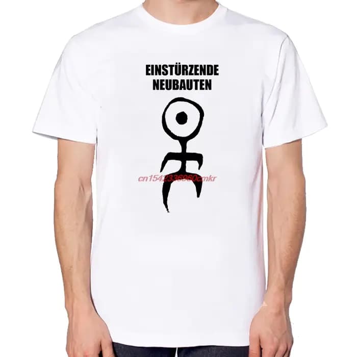 Einstürzende Neubauten Logo Cool rétro graphique T-Shirts coton nouvelles chemises