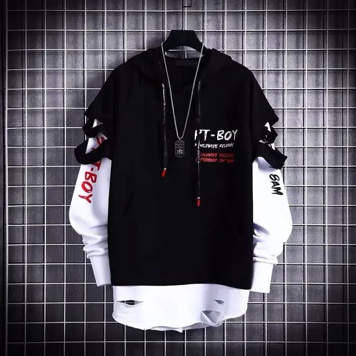 Sweat-shirt à capuche pour hommes