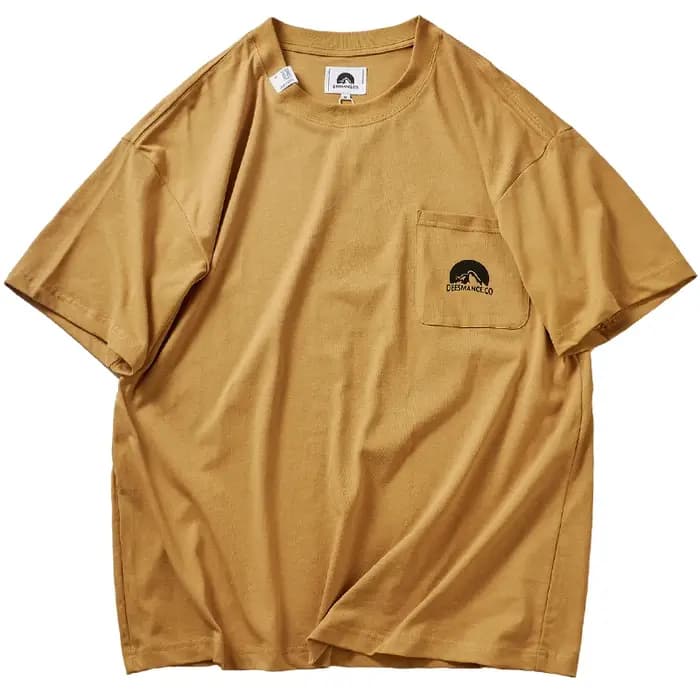 T-shirt à Manches Courtes en Coton pour Homme