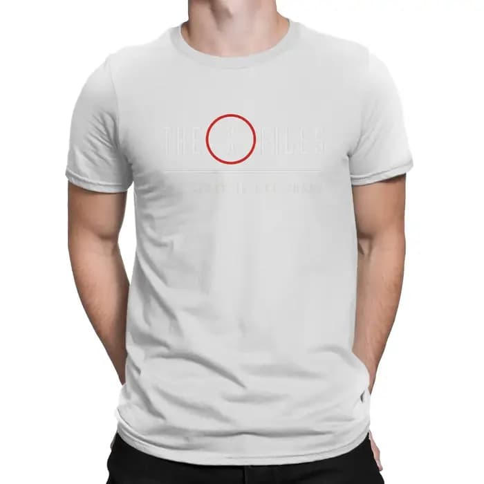T-shirt manches courtes homme, col rond, 100% coton, The Truth Is Out There Elin, nouvelle collectio