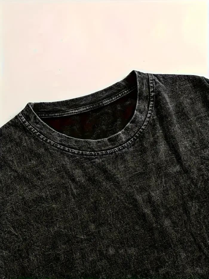 Lavé à la mode Cool imprimé 100% coton hommes femmes T-shirt été automne quotidien Sports de plein air fête décontracté ample rue à manches courtes