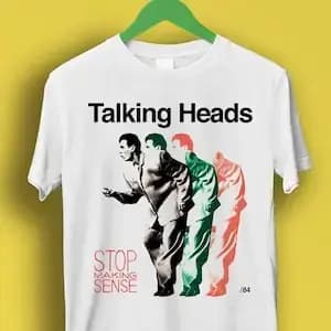 T-shirt Heads Stop Executive Whike Punk Rock Music