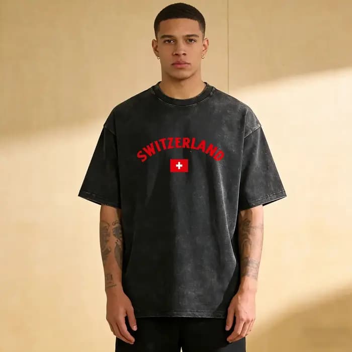 T-shirt en coton pour hommes