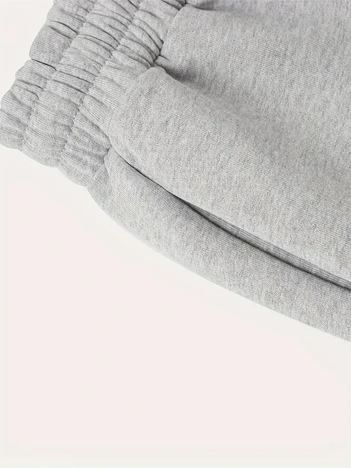 Joggers robustes à jambe droite pour hommes et femmes – Pantalon de sport toutes saisons avec taille élastique et bas d'entraînement au design sans ceinture