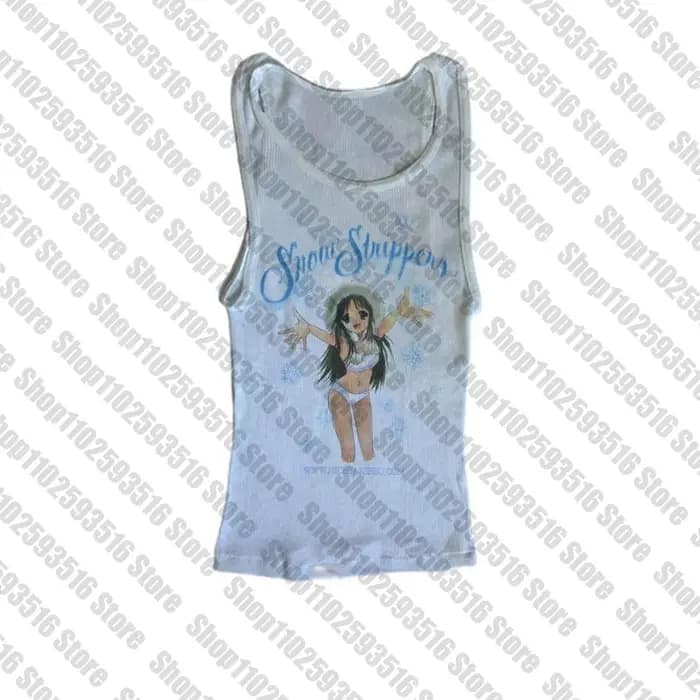 Anime vêtements femme 2024 t-shir t-shirt pour femmes 90s
