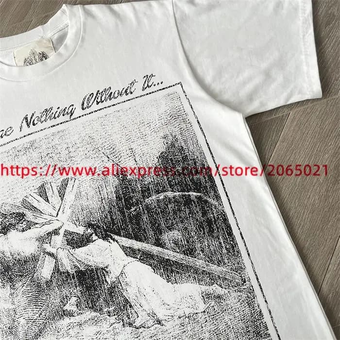 Berger Saint jésus croix impression T-shirt hommes femmes haute qualité