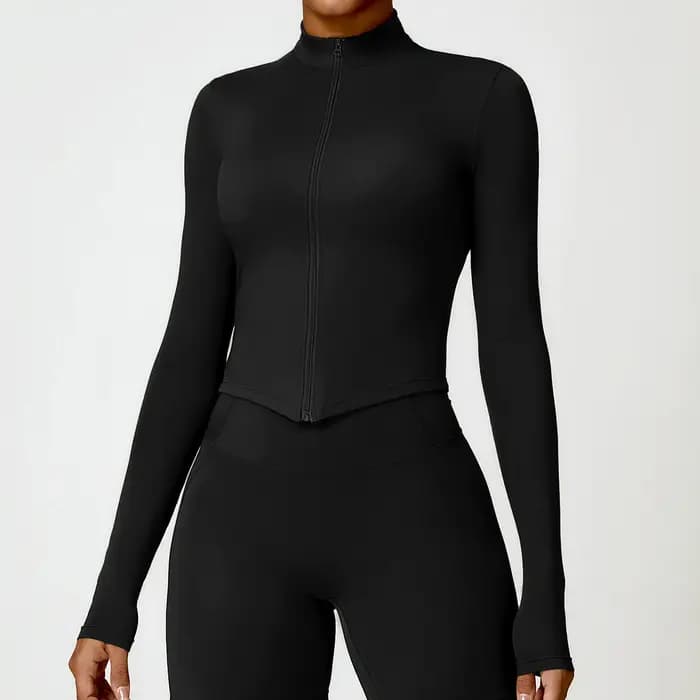 T-shirt à manches longues pour femmes, vêtements de course en plein air, Fitness, haut une pièce, no