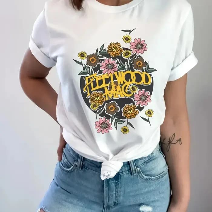 T-shirt graphique Fleetwood Mac