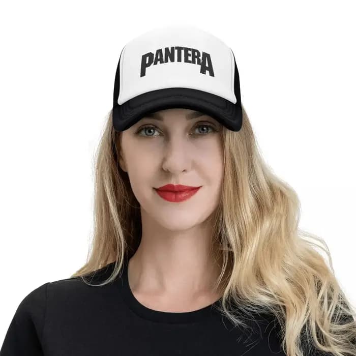 Casquette de camionneur avec logo Pantera pour hommes et femmes