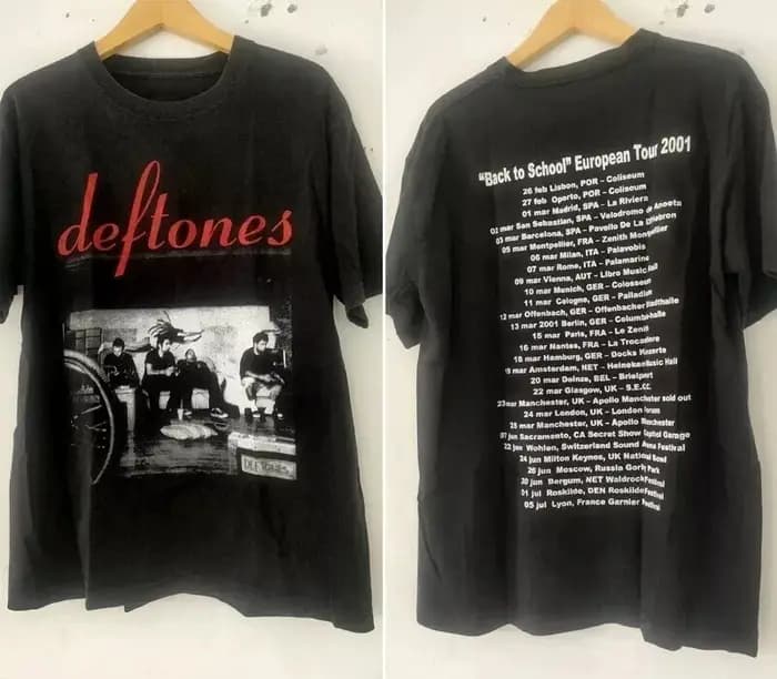 T-shirt Deftones pour hommes