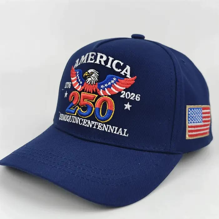 Casquette de baseball brodée Aigle 250e Anniversaire