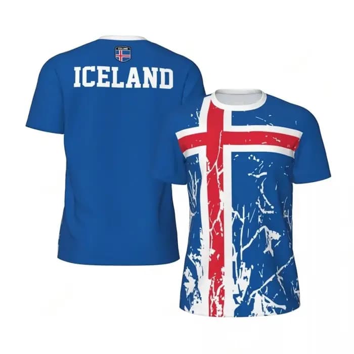 T-shirt de sport à manches courtes imprimé en 3D pour hommes