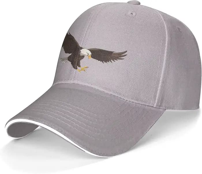 Casquette de baseball Eagle pour hommes et femmes, chapeau de camionneur, casquettes de soleil, spor