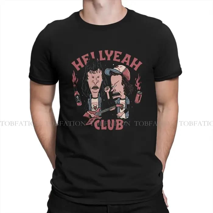 T-shirt Beavis and Butthead Hellcapted Club pour hommes