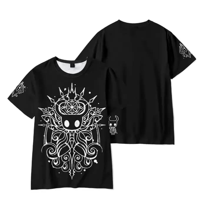 T-shirt à manches courtes pour hommes et femmes, Hollow Knight, Pure Vessel, Merch, Funny Tee, Unisex Vintage, 90s